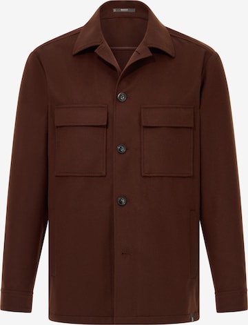 Veste mi-saison Boggi Milano en rouge : devant