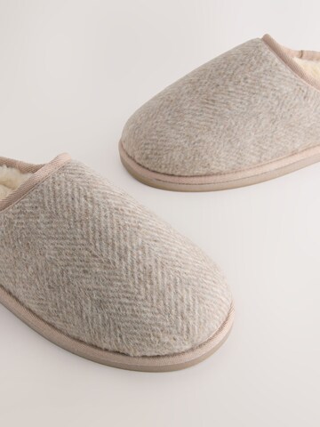 Next Slippers in Beige