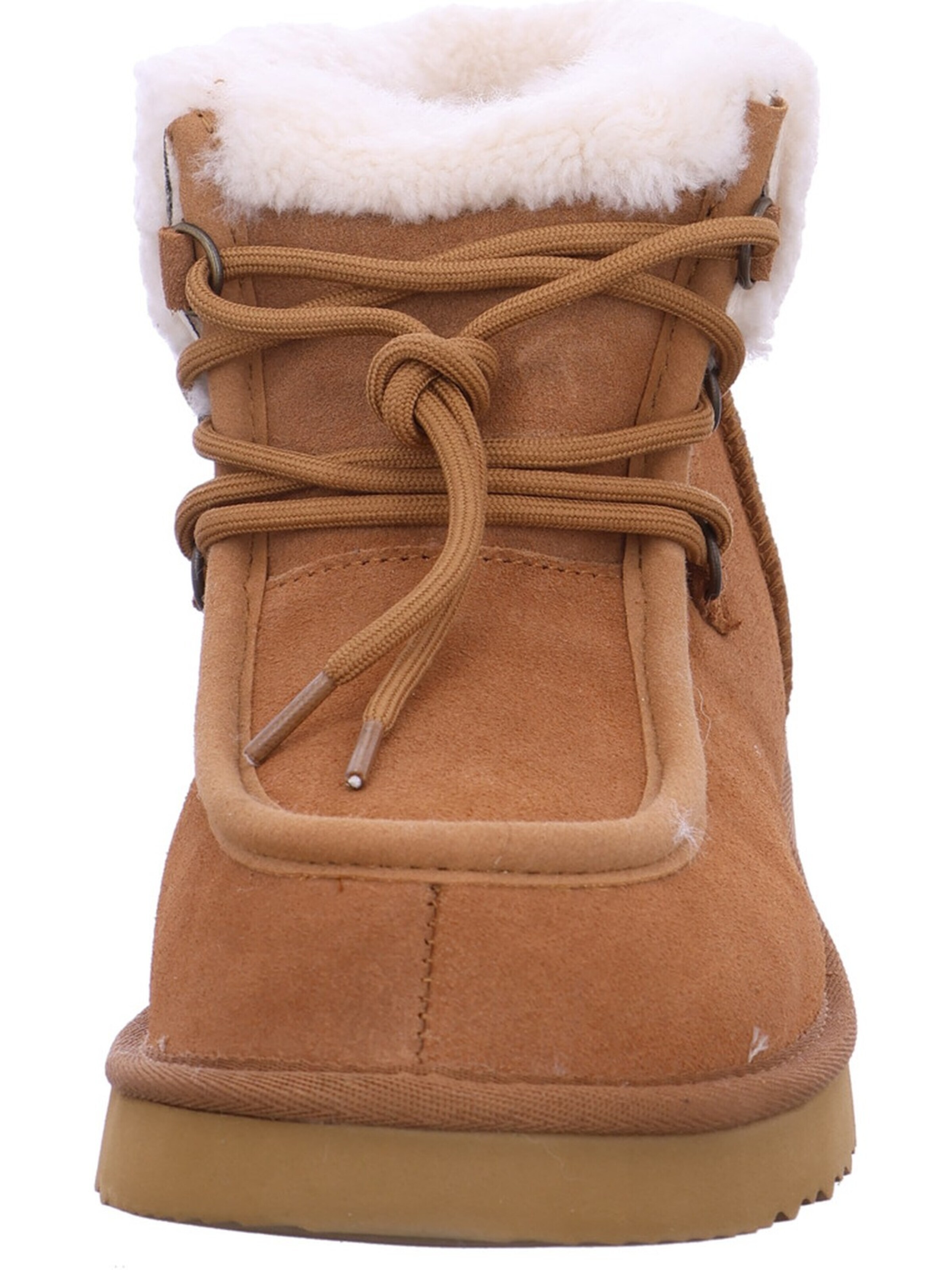 OOG Lace-Up Boots in Brown