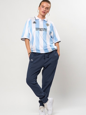 KAPPA Tapered Pants 'KMLogo Caseri' in Blue