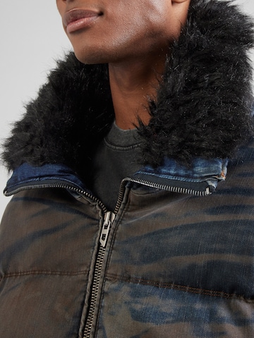 DIESEL Зимняя куртка 'W-JOHNS' в Синий