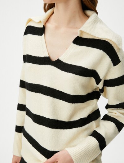 Koton Sweater in Beige / Black, Item view