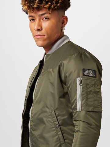 Veste mi-saison 'Airforce' Schott NYC en vert