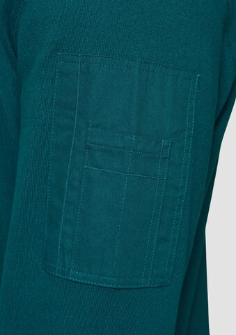 Sweat-shirt s.Oliver en bleu