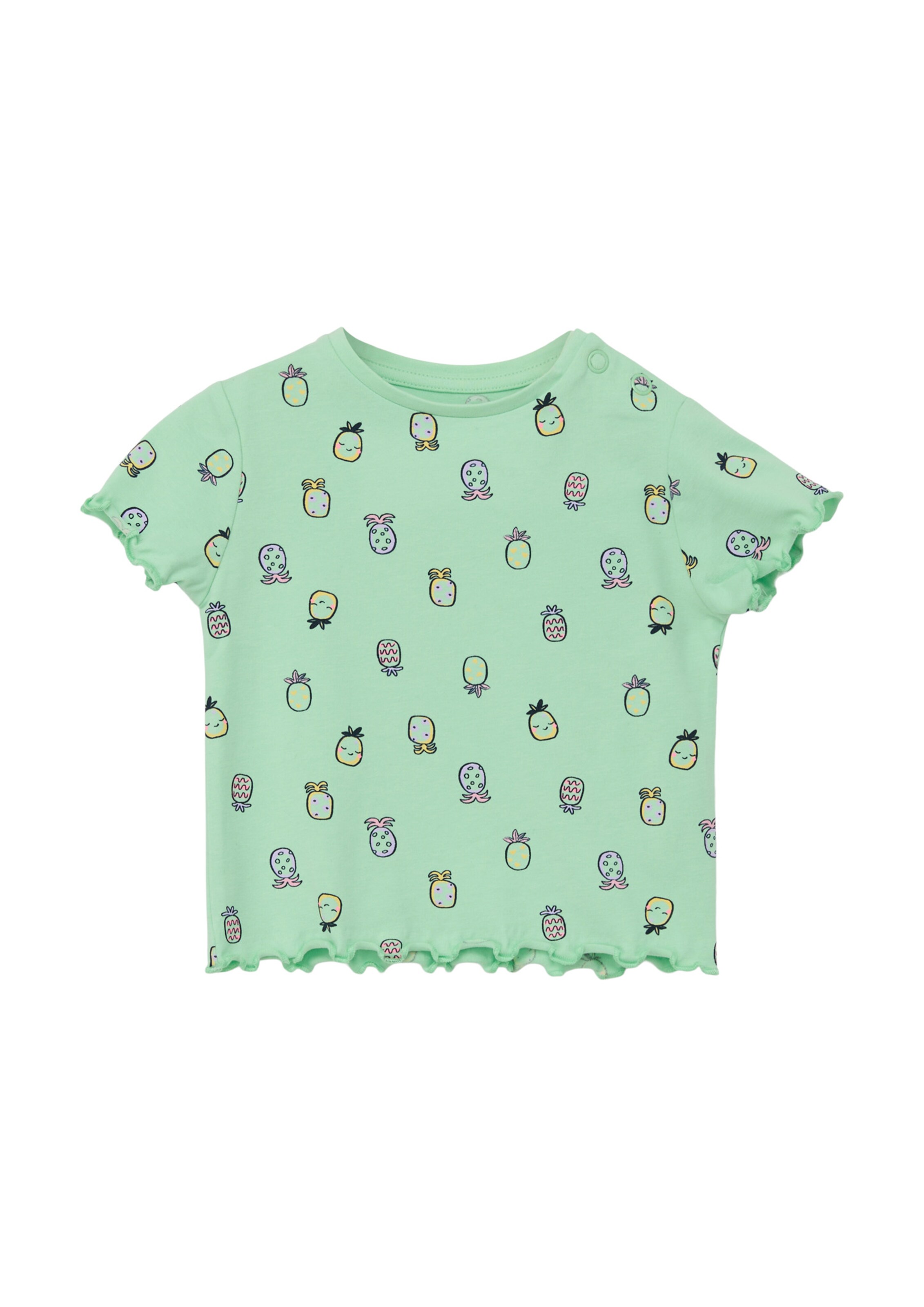T-Shirt s.Oliver en vert : devant