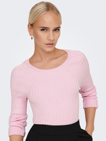 ONLY Pullover 'Meddi' in Pink