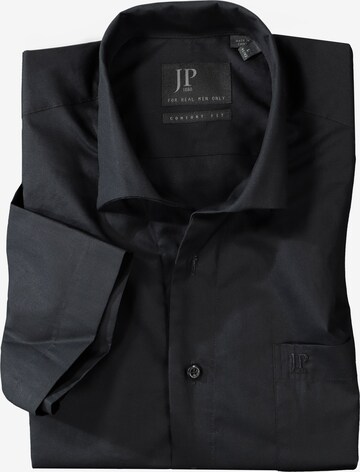 JP1880 Regular fit Button Up Shirt in Black