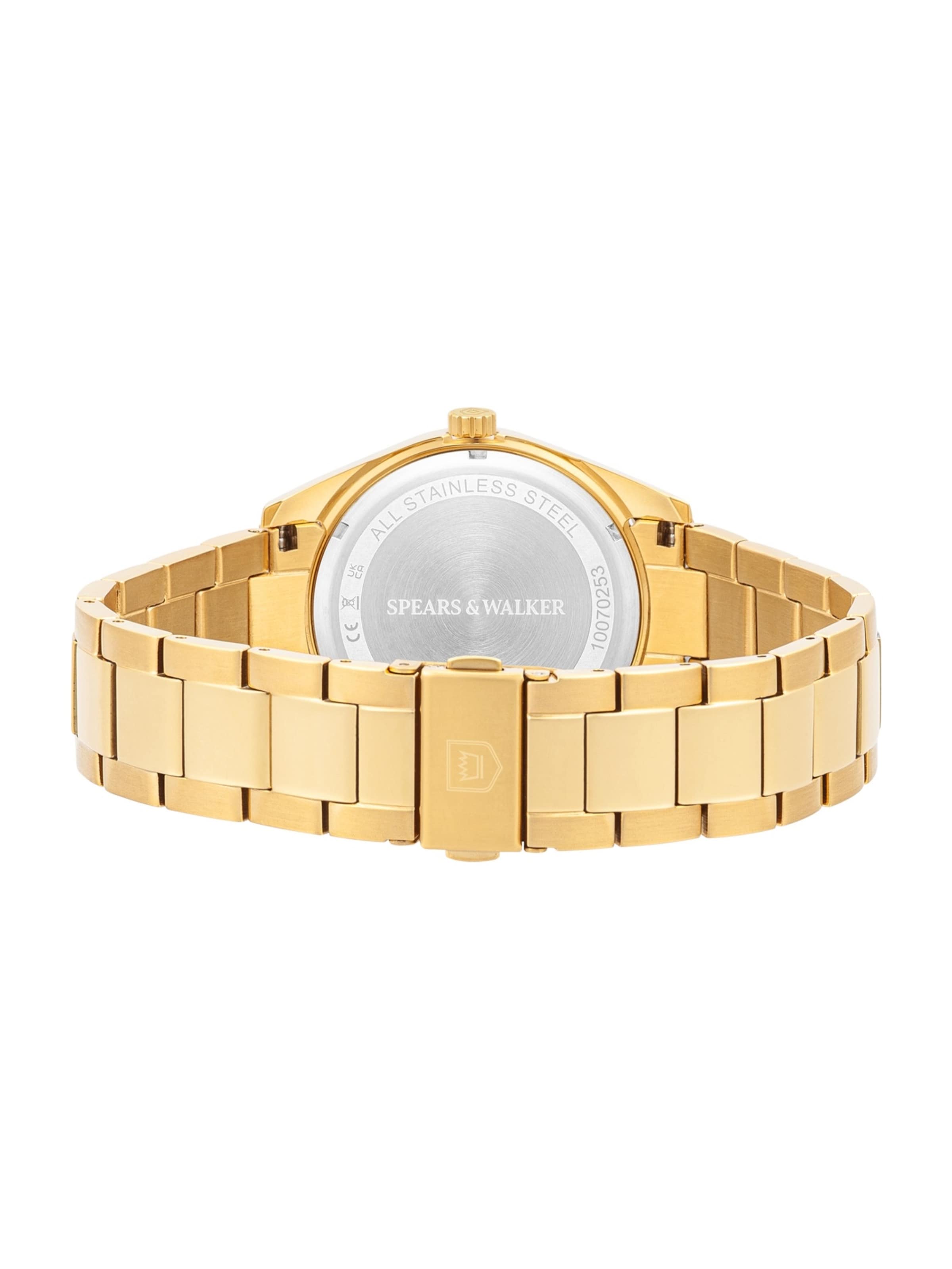 Spears & Walker Analoog horloge in Goud