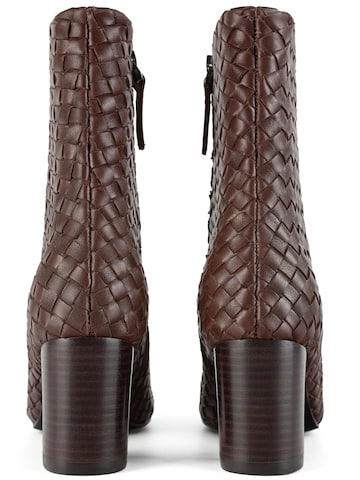 L37 HANDMADE SHOES Enkellaarsje 'GALLOP ECHO' in Bruin