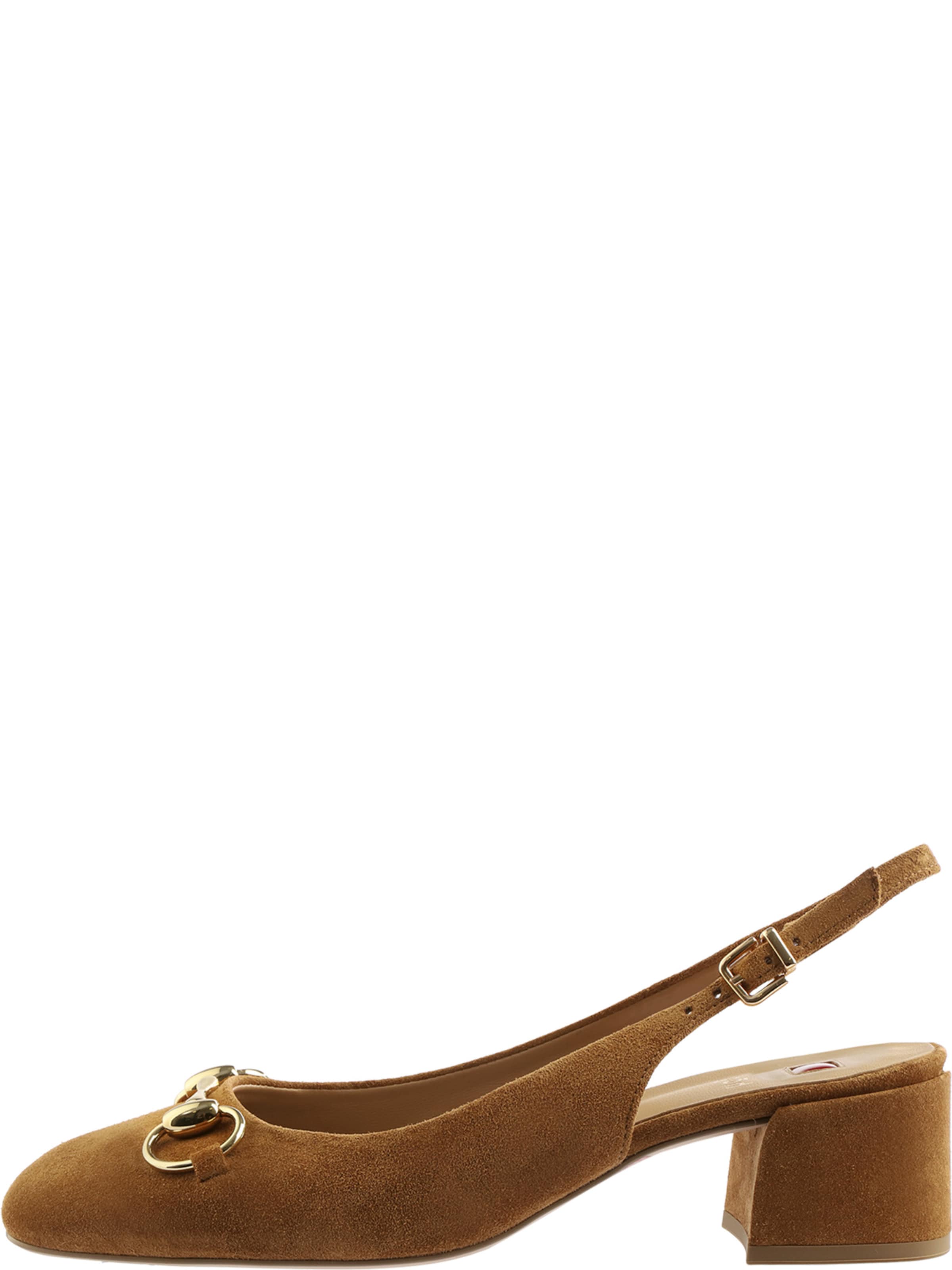 Escarpins à bride arrière 'Emma' Högl en marron : devant