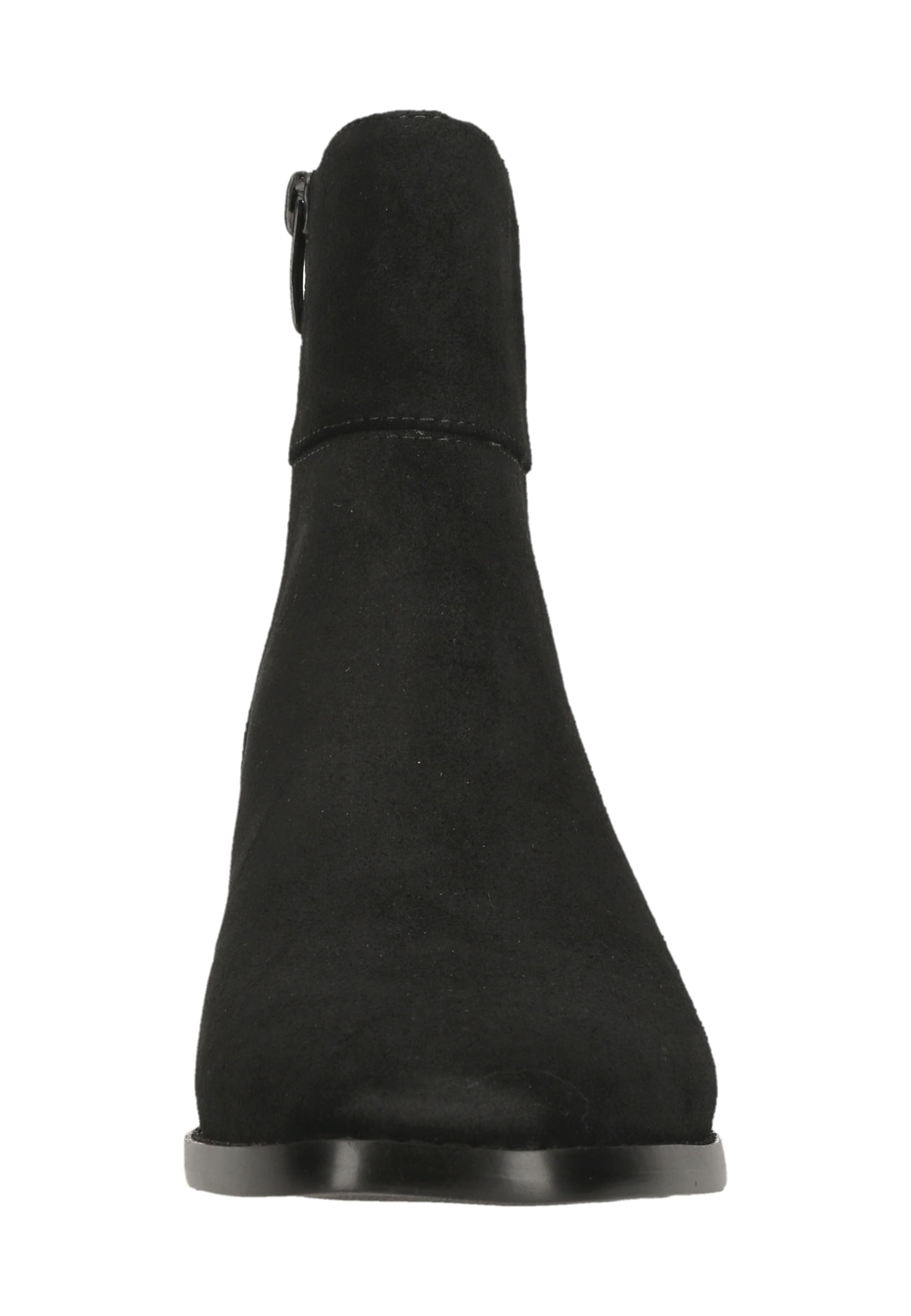 CLARKS Stiefelette 'Wrenn Top' in Schwarz