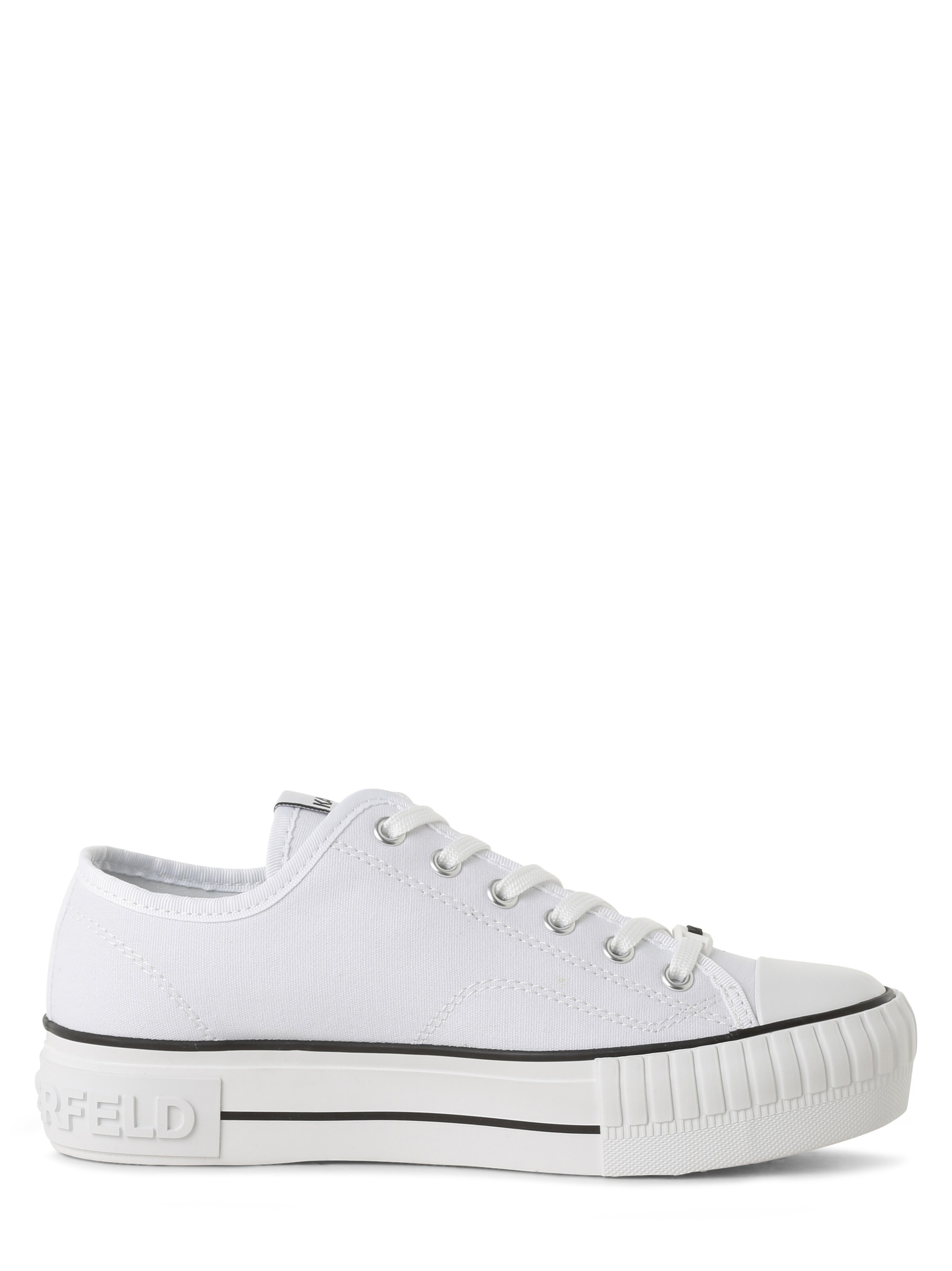 balta Karl Lagerfeld Sportbačiai be auliuko