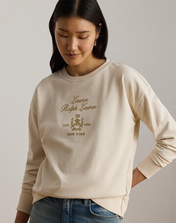 smėlio Lauren Ralph Lauren Megztinis be užsegimo 'EASY FRENCH'