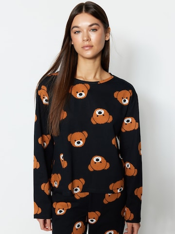 Trendyol Pyjama in Grijs: voorkant