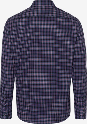 BRAX Regular fit Button Up Shirt 'Daniel' in Purple
