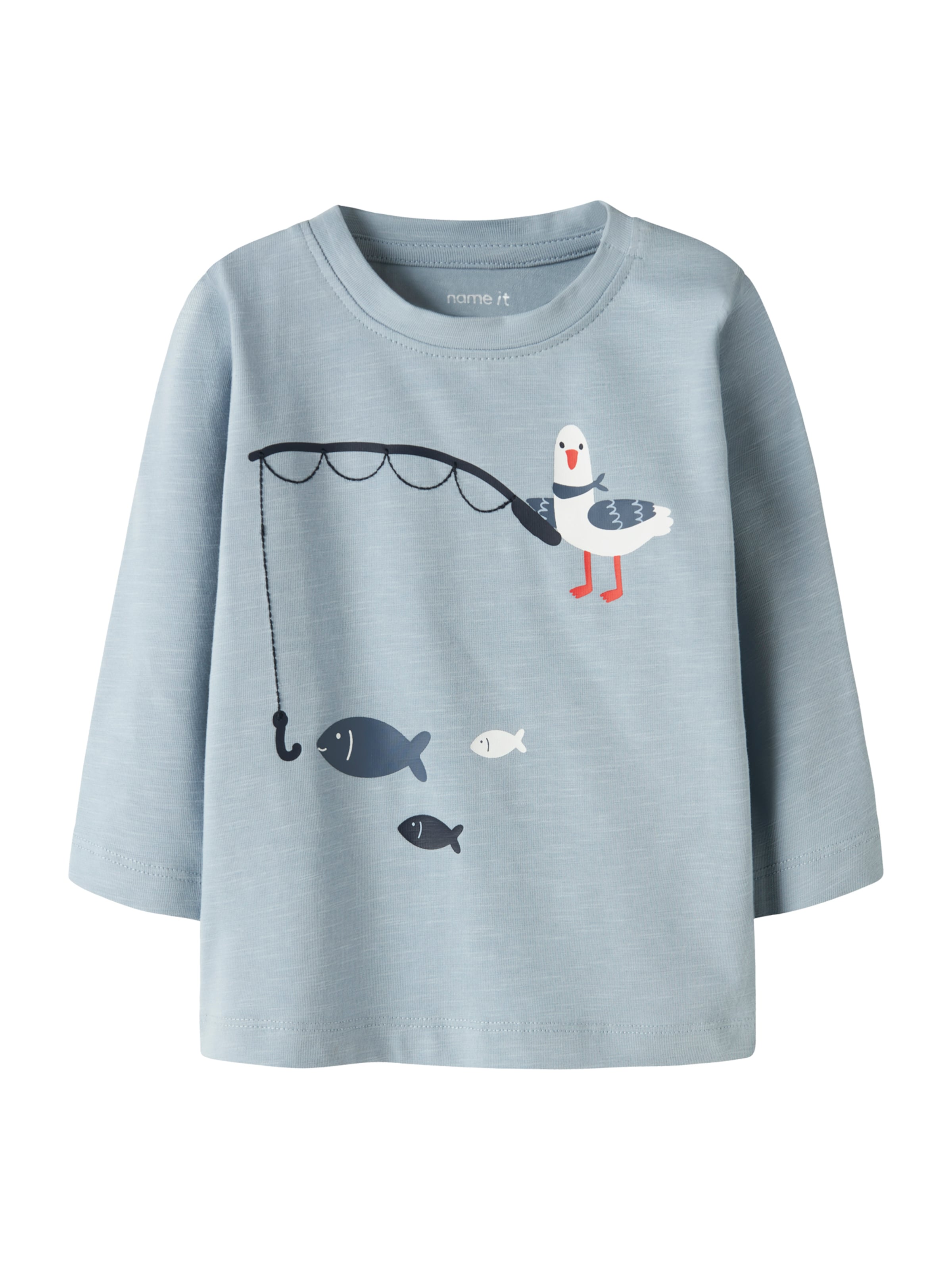 NAME IT - Camiseta 'NBMFAKIR' en azul: frente