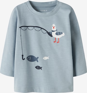 NAME IT - Camiseta 'NBMFAKIR' en azul: frente