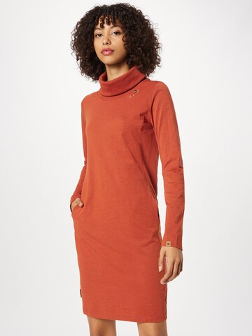 Robe 'PLENA' Ragwear en marron : devant