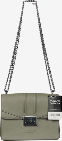 Seidenfelt Handtasche klein One Size in Grün: Vorderseite