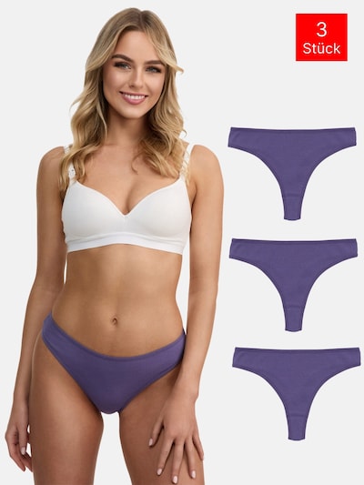 Tazzio String 'F933'‌‌‌‌ in lila, Produktansicht