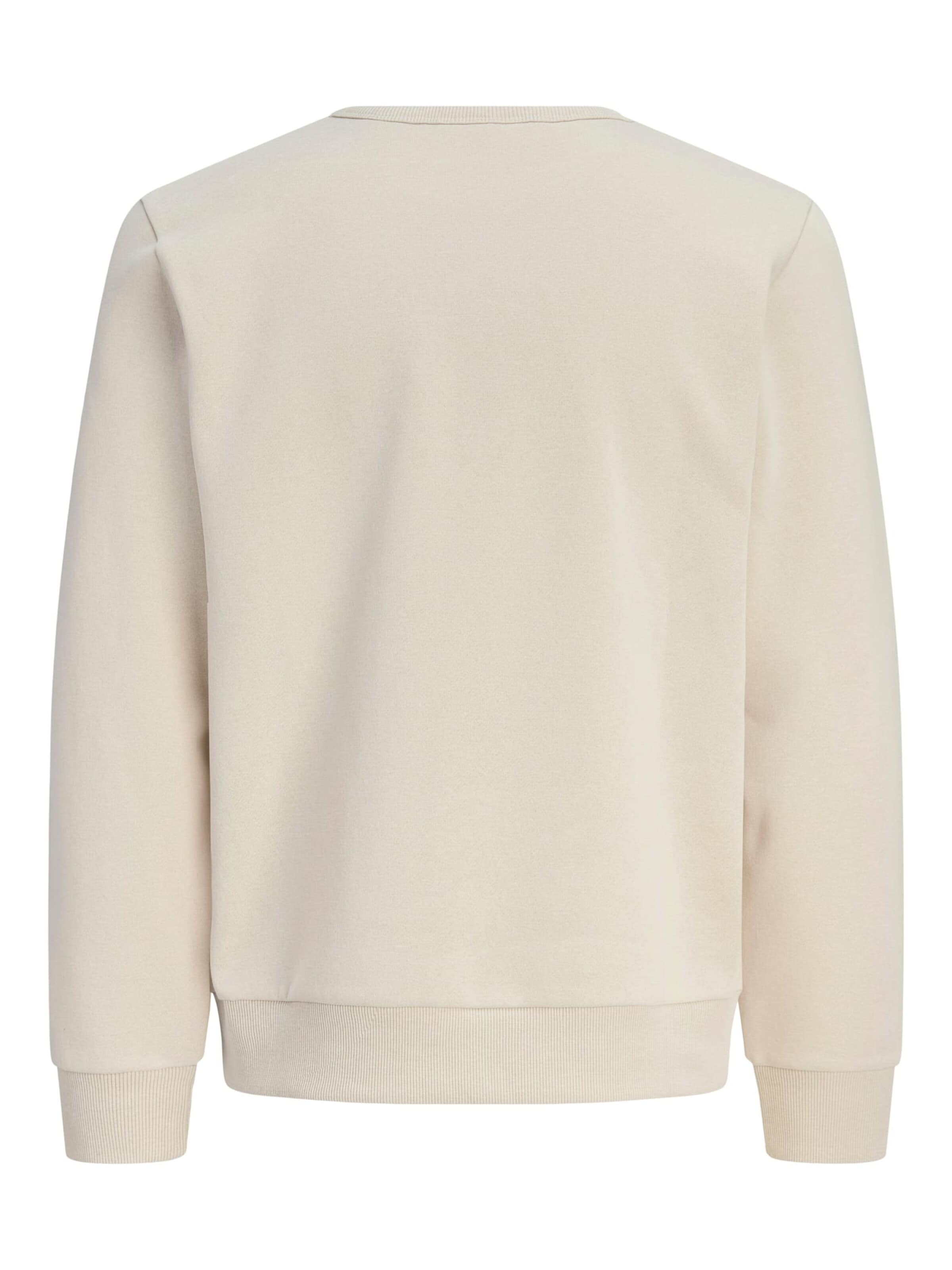 JACK & JONES Sweatshirt 'Cleveland' in Beige