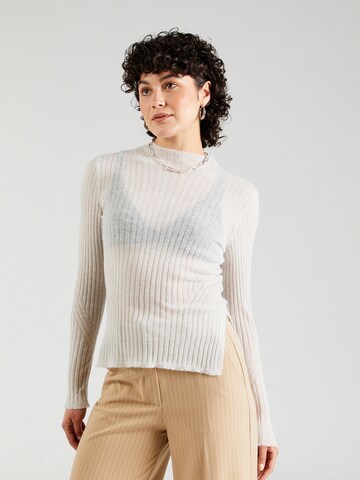 BOSS Sweater 'Fennon' in Grey: front