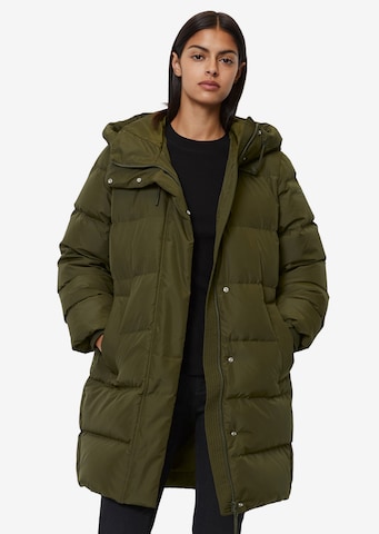 Marc O'Polo DENIM Winter Coat in Green: front