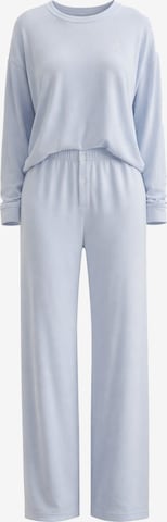 Pyjama ' Club Terry ' Polo Ralph Lauren en bleu : devant