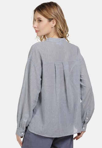 usha BLUE LABEL Blouse in Blue
