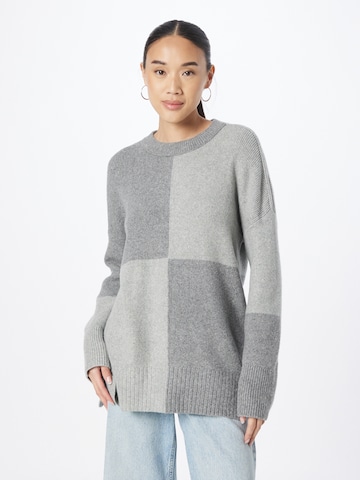 Abercrombie & Fitch Pullover i grå: forside