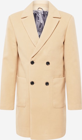 BURTON MENSWEAR LONDON Демисезонное пальто в Бежевый: спереди
