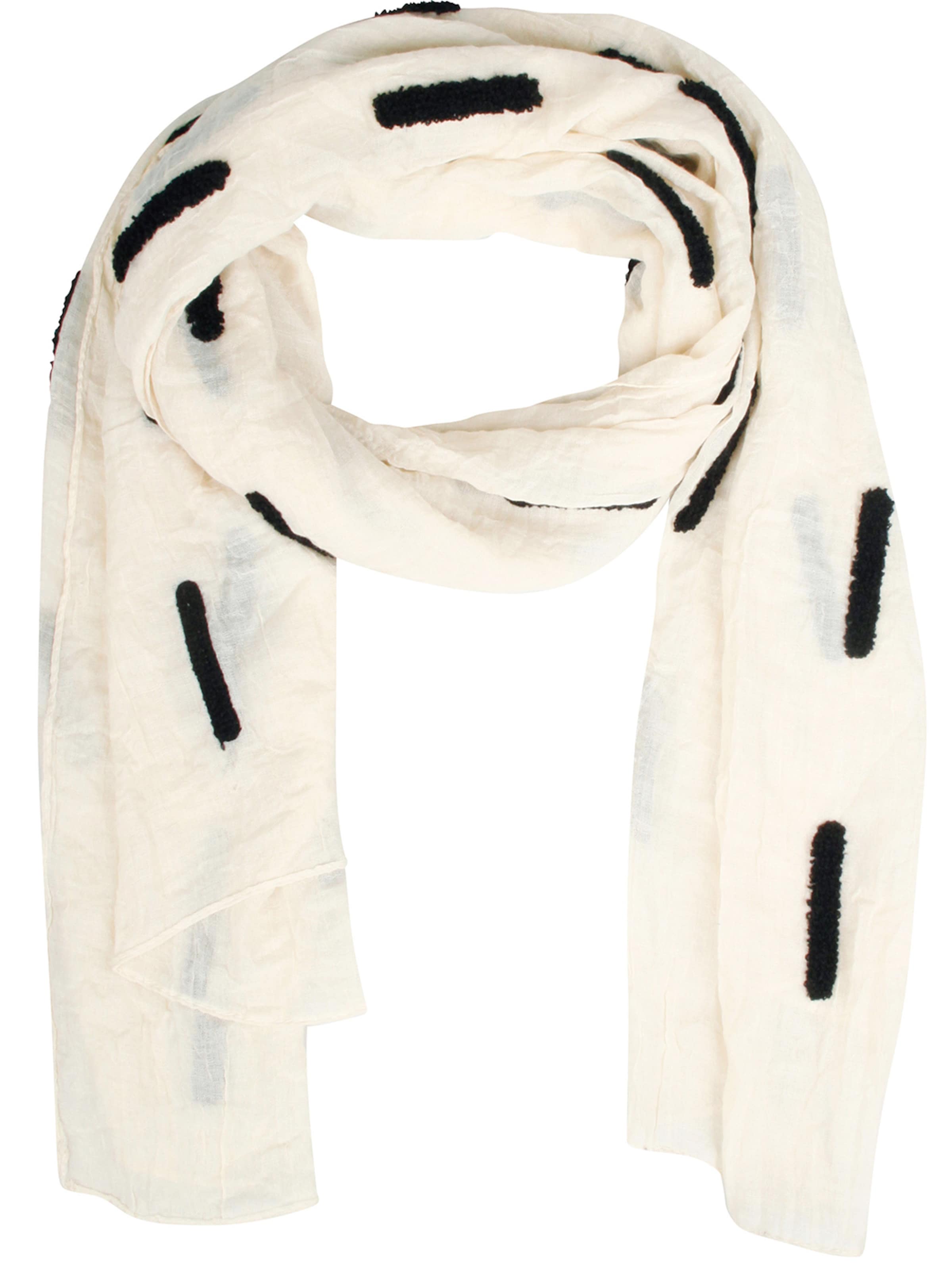 Capelli New York Tuch 'Tuch mit Stickerei'‌‌‌‌‌ in Beige: Vorderseite