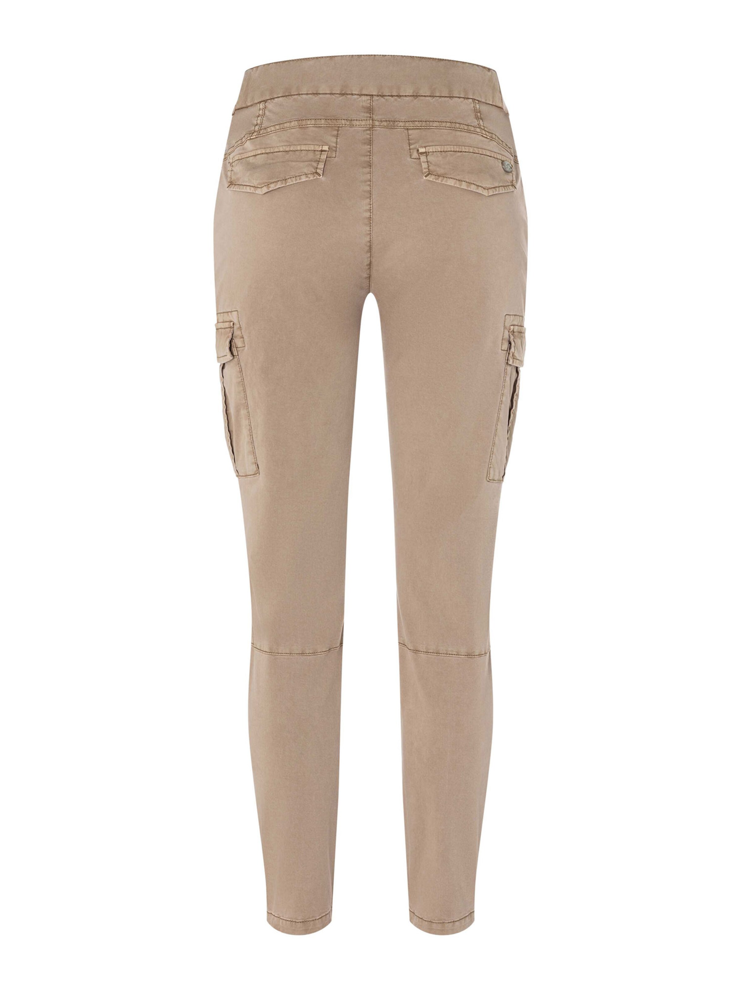 TIMEZONE Slim fit Cargo trousers 'Malika' in Brown