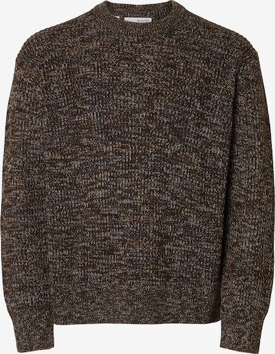 Megztinis 'SLHTilum' iš SELECTED, spalva – tamsiai ruda, Prekių apžvalga