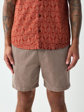 Next Štandardný strih Nohavice - Hnedá: predná strana