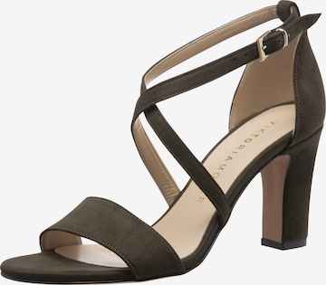 Viktoria Moser Strap Sandals 'Reese' in Green: front