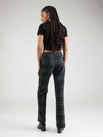 Monki Flared Trousers in Green