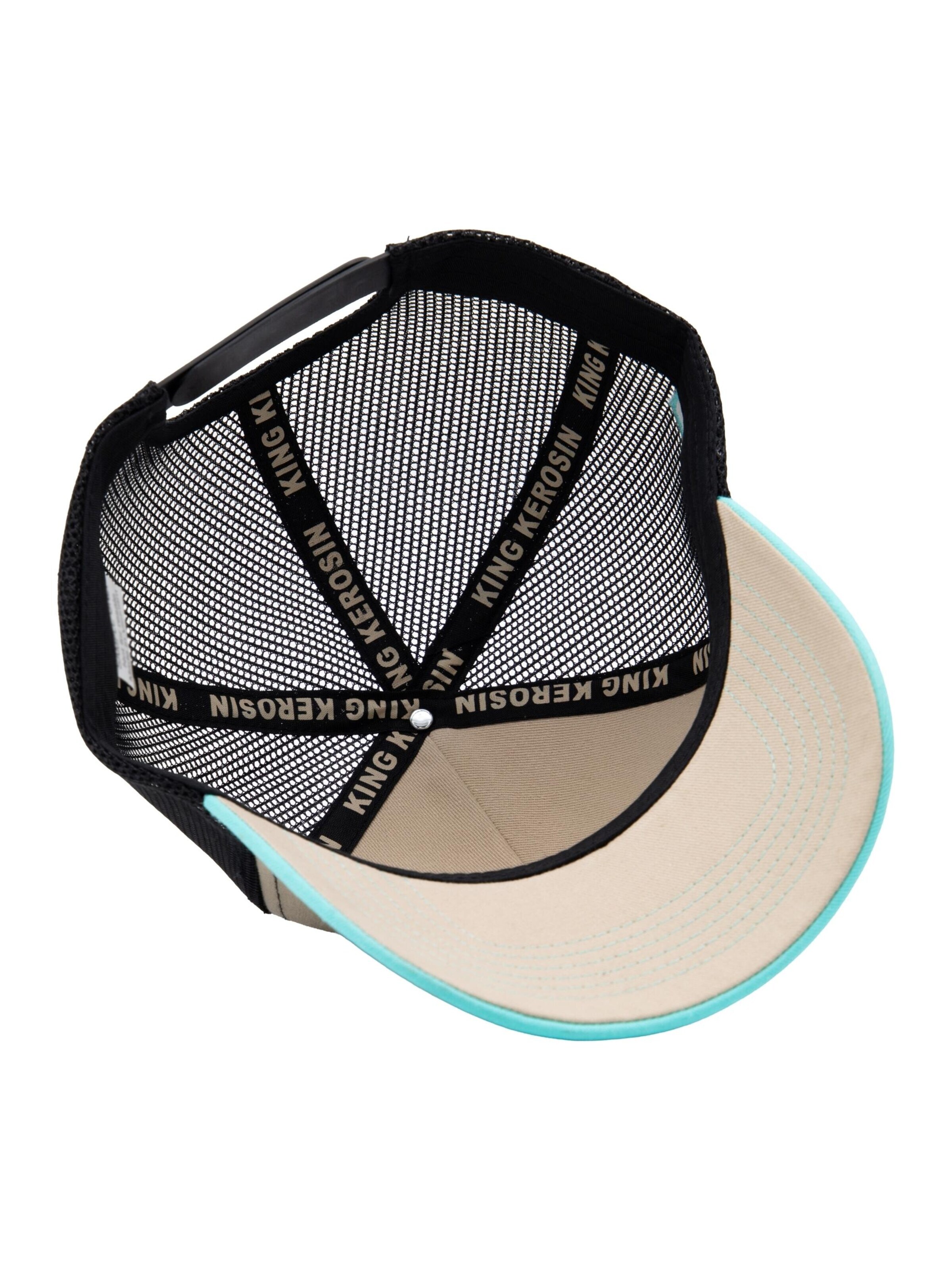 King Kerosin Cap 'Bad to the Bones'‌‌‌‌‌‌‌ in Beige