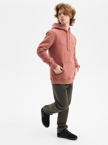 hydroponic - Sudadera 'Hydroponic Regular-Fit Brand Embroidered Hoodie' en naranja