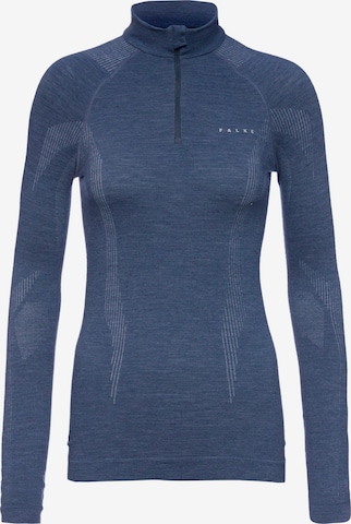 FALKE Performance Shirt in Blue: front