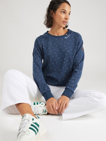 Ragwear Sweatshirt 'JOHANKA' in Blau: Vorderseite