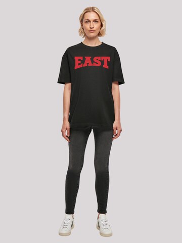 F4NT4STIC Oversized shirt 'Disney High School Musical East High' in Zwart