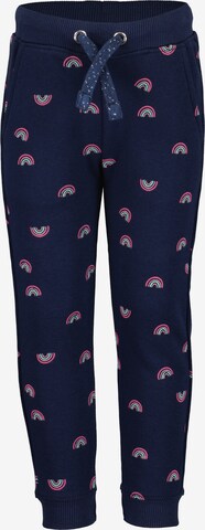 BLUE SEVEN Tapered Broek in Blauw: voorkant