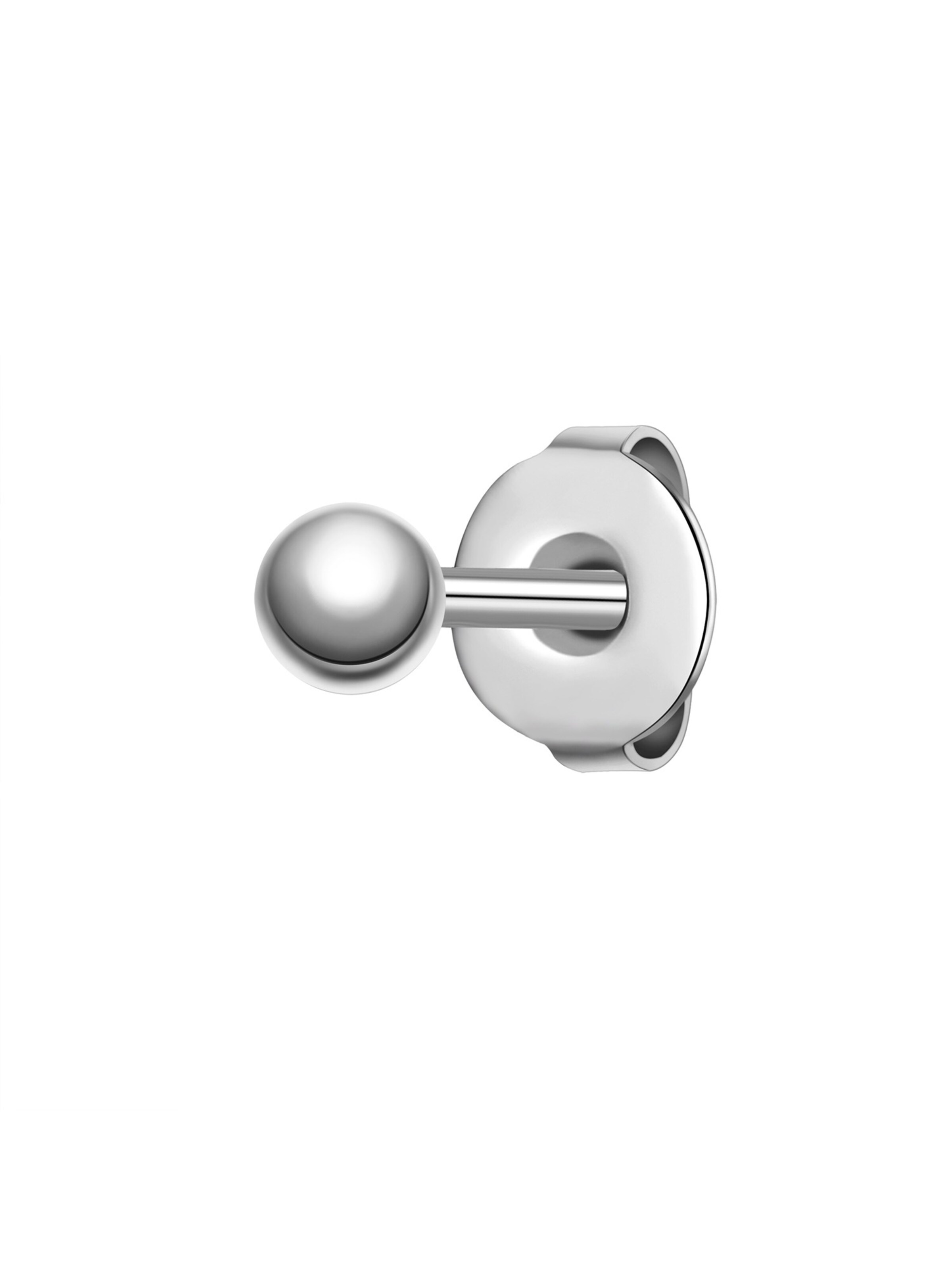 True Rebels Ohrring in Silber: Vorderseite