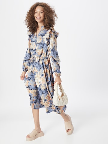 Love & Divine Shirt Dress 'Love' in Blue