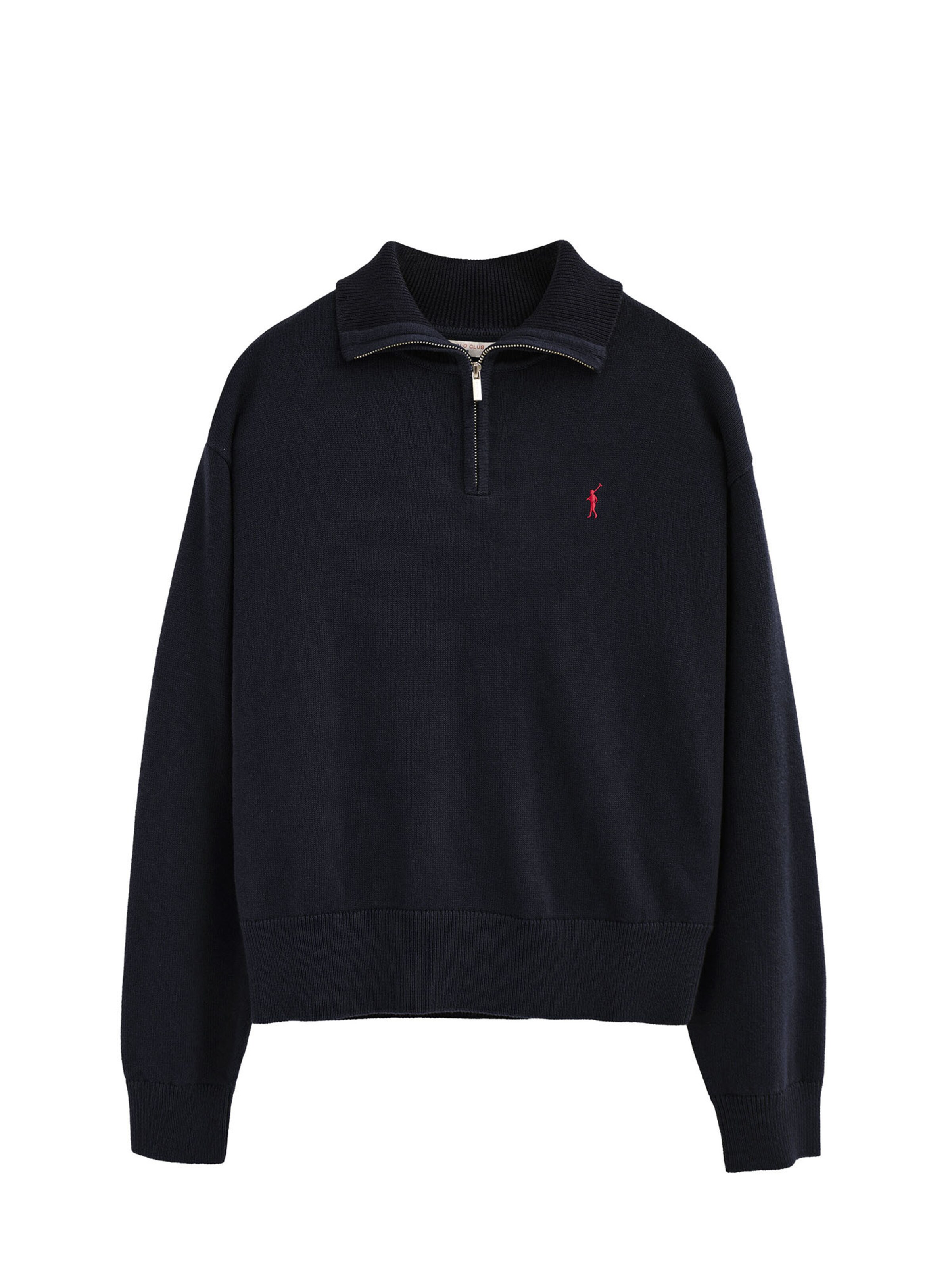 Polo Club Pullover 'RIGBY' in Blau: Vorderseite