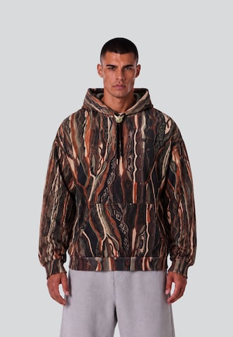 Colucci - Sweatshirt em castanho: frente