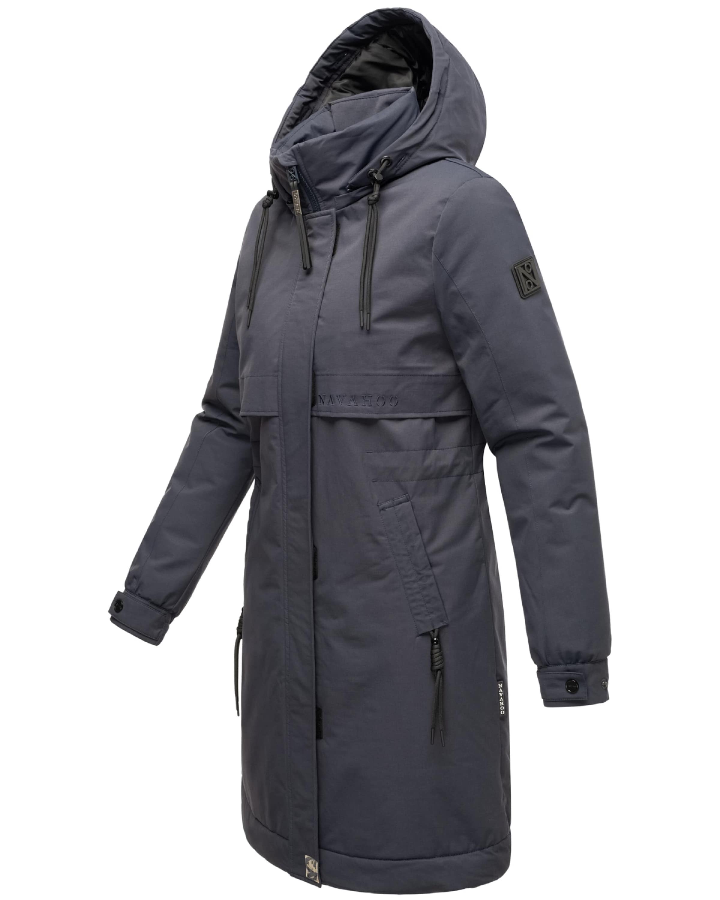 Manteau mi-saison 'Kaltwetterretter' NAVAHOO en bleu