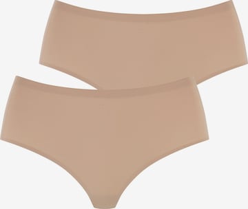 LASCANA - Tanga en beige: frente
