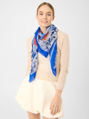 Foulard CODELLO en bleu : devant